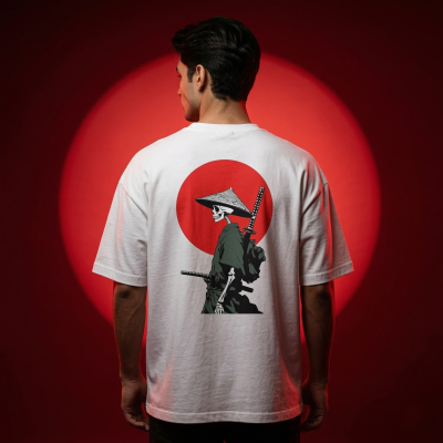 Men's Stylish Premium Drop Shoulder - White